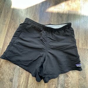 Patagonia Black and White Recycled Shorts